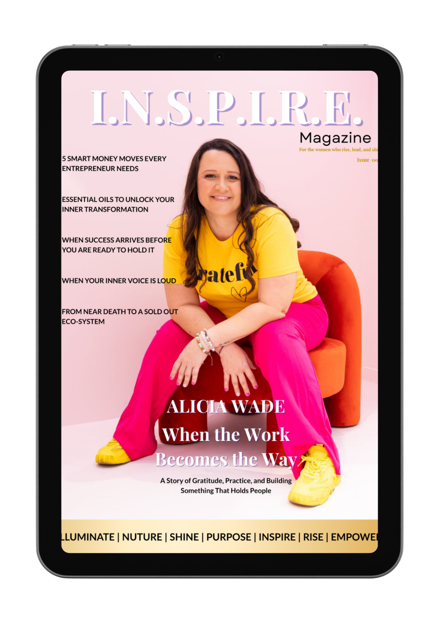 I.N.S.P.I.R.E. Magazine Issue 006 Cover
